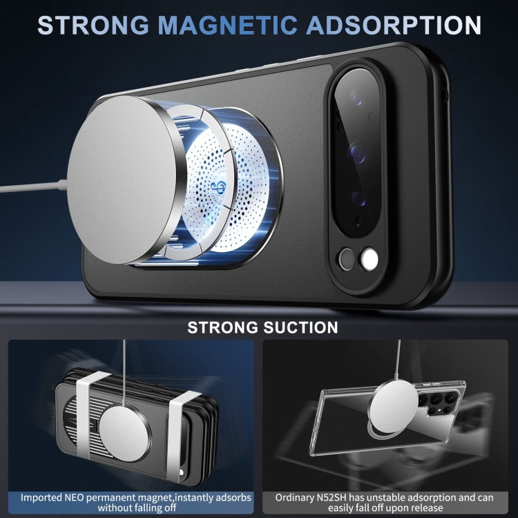 For Google Pixel 9 / 9 Pro Heat Dissipation Aromatherapy MagSafe Holder Phone Case