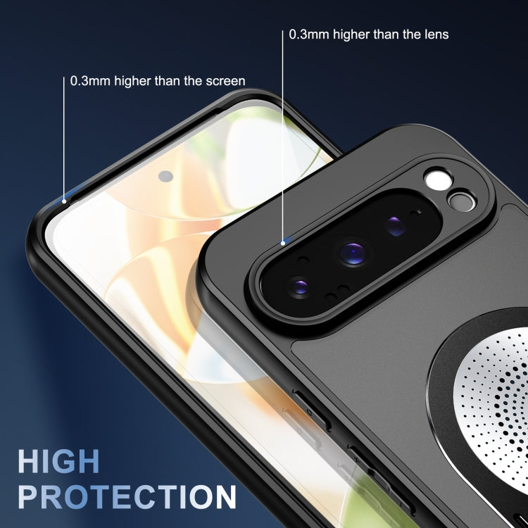 For Google Pixel 9 / 9 Pro Heat Dissipation Aromatherapy MagSafe Holder Phone Case