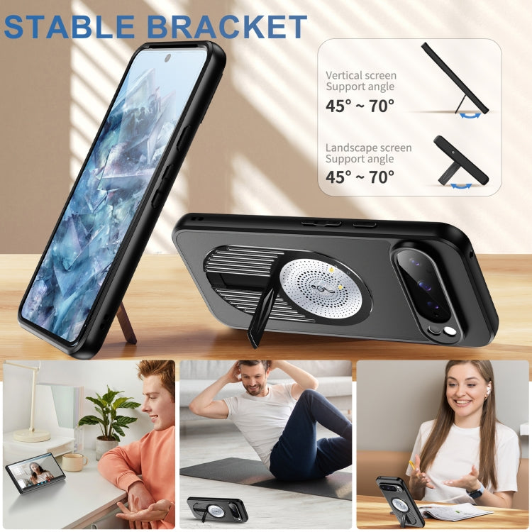 For Google Pixel 9 / 9 Pro Heat Dissipation Aromatherapy MagSafe Holder Phone Case