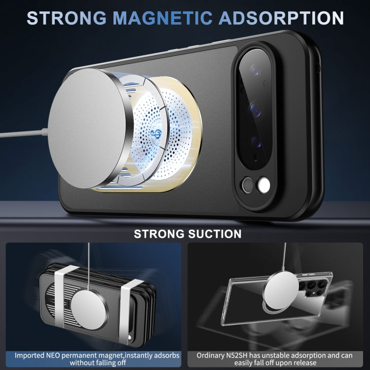 For Google Pixel 9 / 9 Pro Heat Dissipation Aromatherapy MagSafe Holder Phone Case