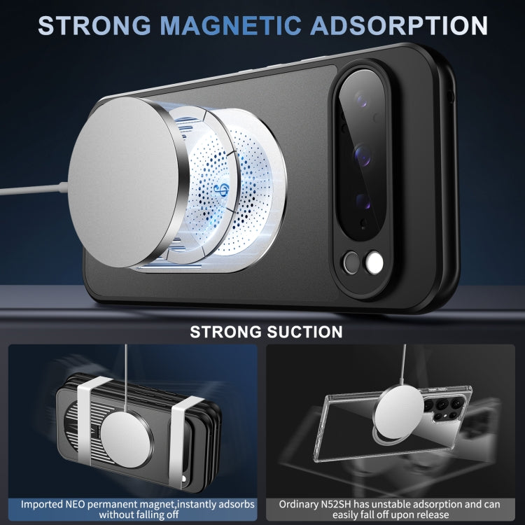 For Google Pixel 9 / 9 Pro Heat Dissipation Aromatherapy MagSafe Holder Phone Case