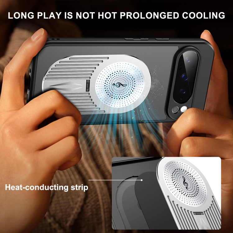 For Google Pixel 9 / 9 Pro Heat Dissipation Aromatherapy MagSafe Holder Phone Case