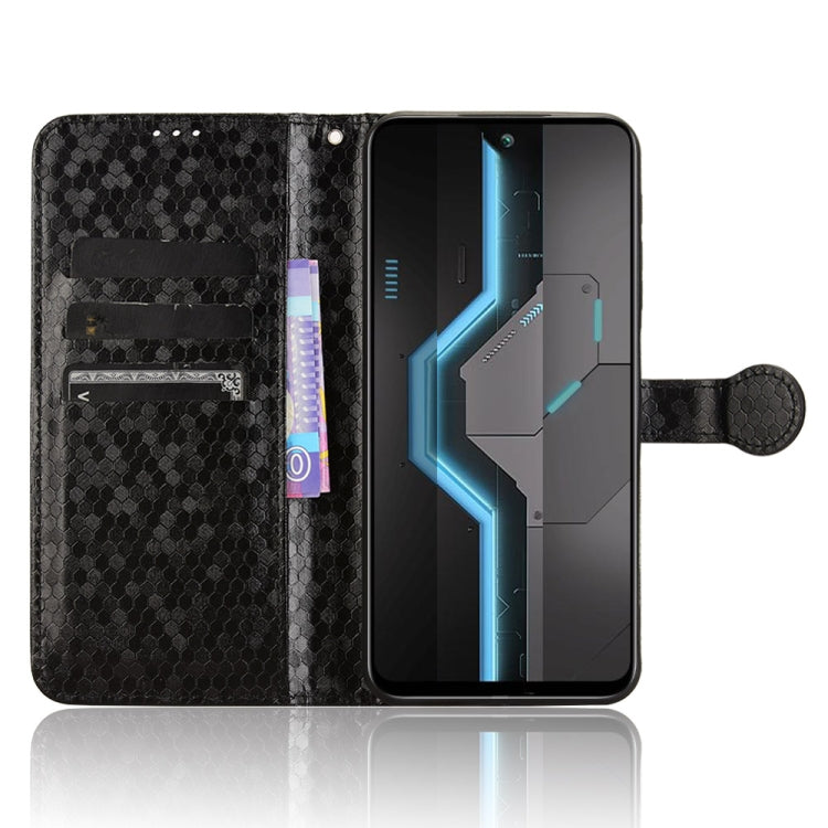 For itel P65 4G Honeycomb Dot Texture Leather Phone Case
