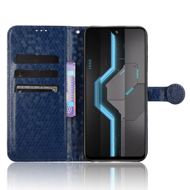 For itel P65 4G Honeycomb Dot Texture Leather Phone Case