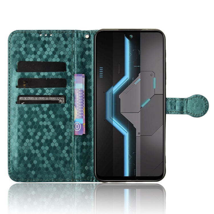 For itel P65 4G Honeycomb Dot Texture Leather Phone Case