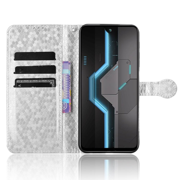 For itel P65 4G Honeycomb Dot Texture Leather Phone Case