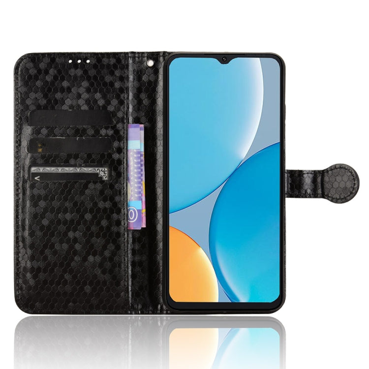 For itel A50C Honeycomb Dot Texture Leather Phone Case