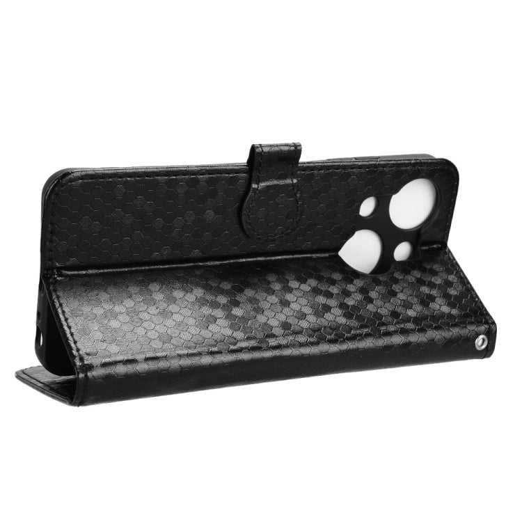 For itel A50C Honeycomb Dot Texture Leather Phone Case