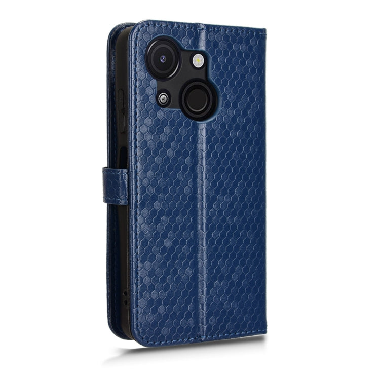 For itel A50C Honeycomb Dot Texture Leather Phone Case