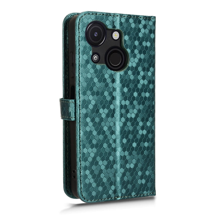 For itel A50C Honeycomb Dot Texture Leather Phone Case