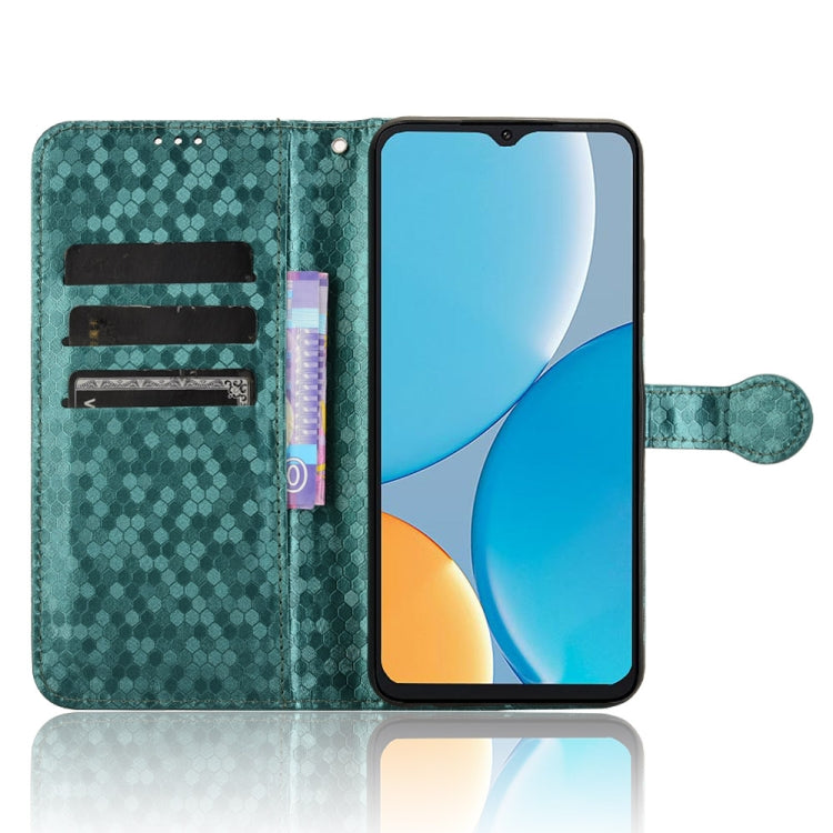 For itel A50C Honeycomb Dot Texture Leather Phone Case