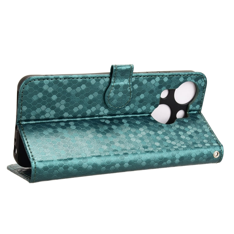For itel A50C Honeycomb Dot Texture Leather Phone Case