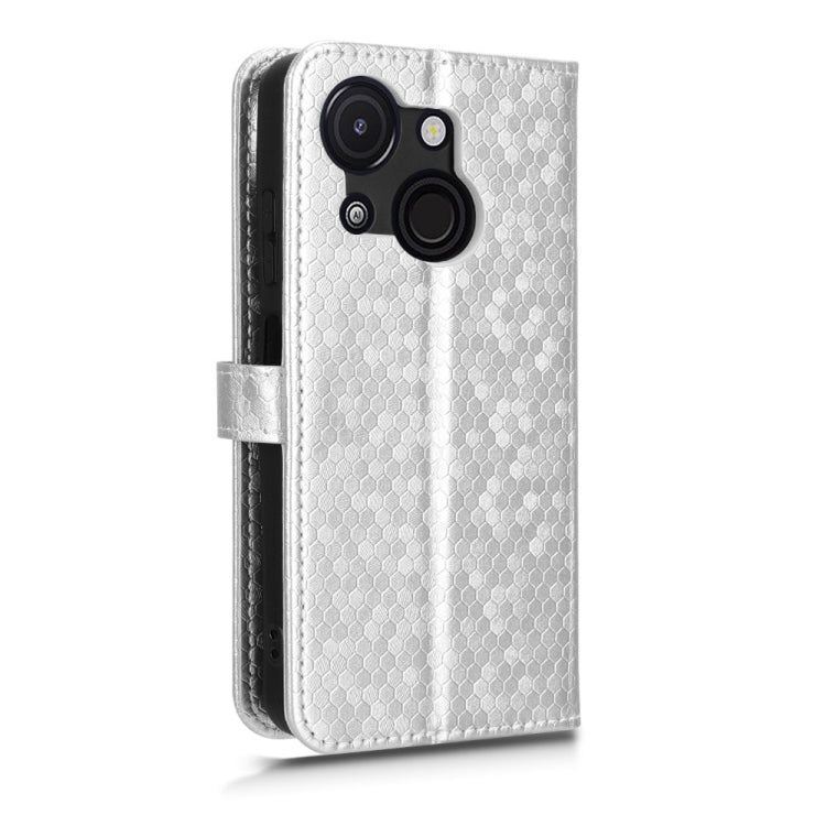 For itel A50C Honeycomb Dot Texture Leather Phone Case