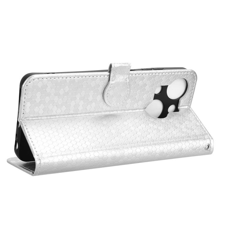 For itel A50C Honeycomb Dot Texture Leather Phone Case