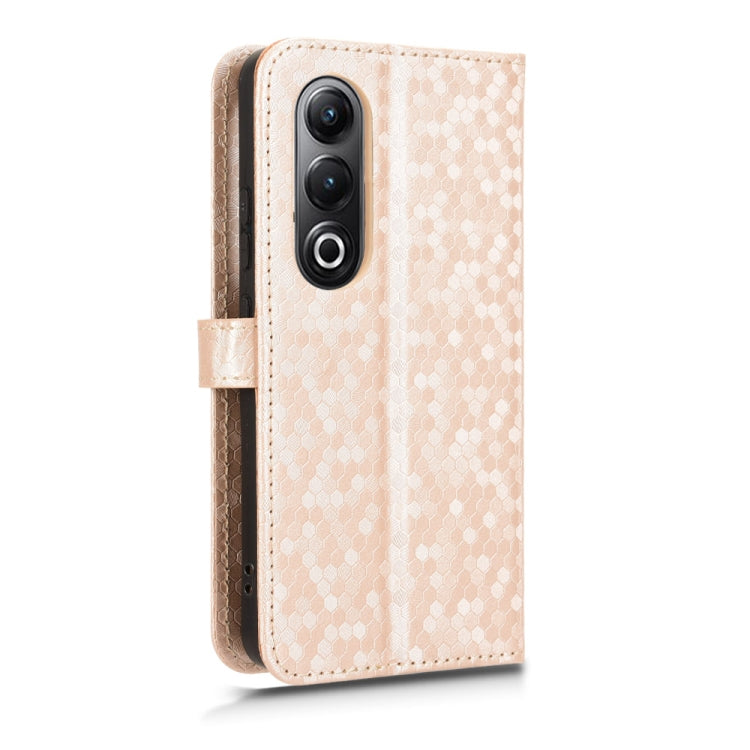 For itel S25 Honeycomb Dot Texture Leather Phone Case