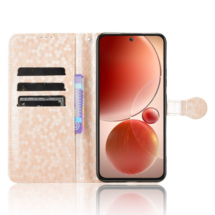 For itel S25 Honeycomb Dot Texture Leather Phone Case