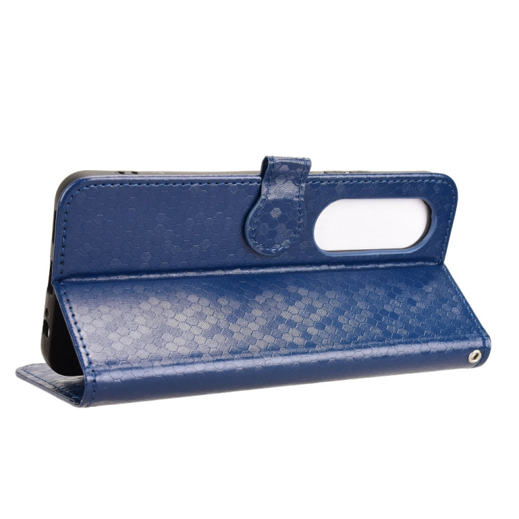 For itel S25 Honeycomb Dot Texture Leather Phone Case