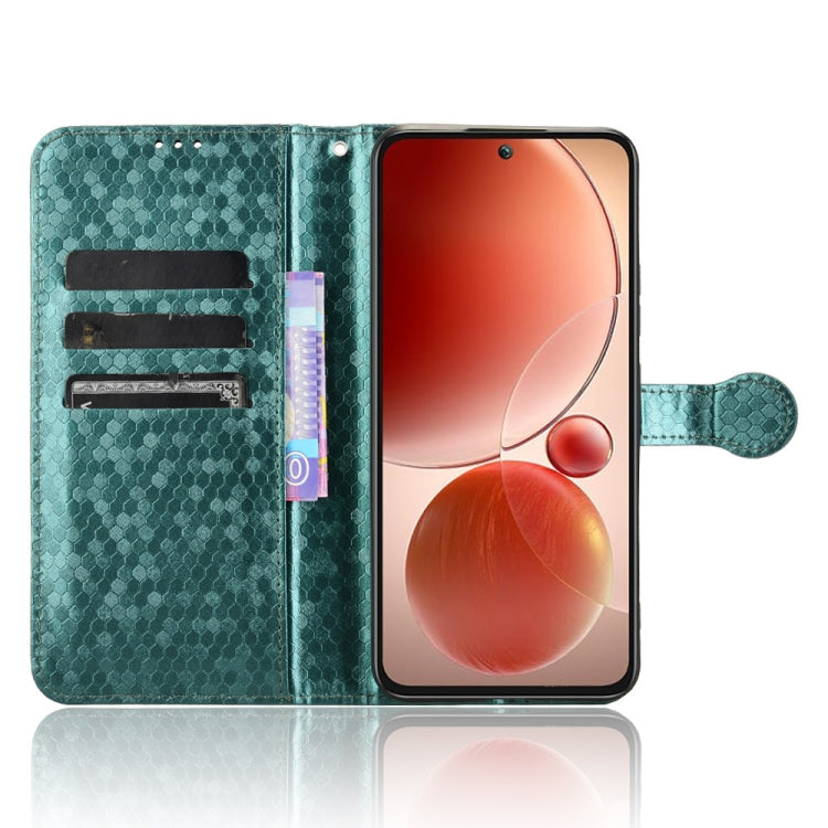 For itel S25 Honeycomb Dot Texture Leather Phone Case