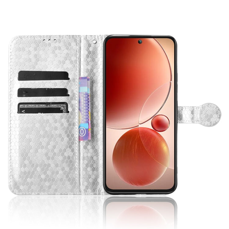 For itel S25 Honeycomb Dot Texture Leather Phone Case