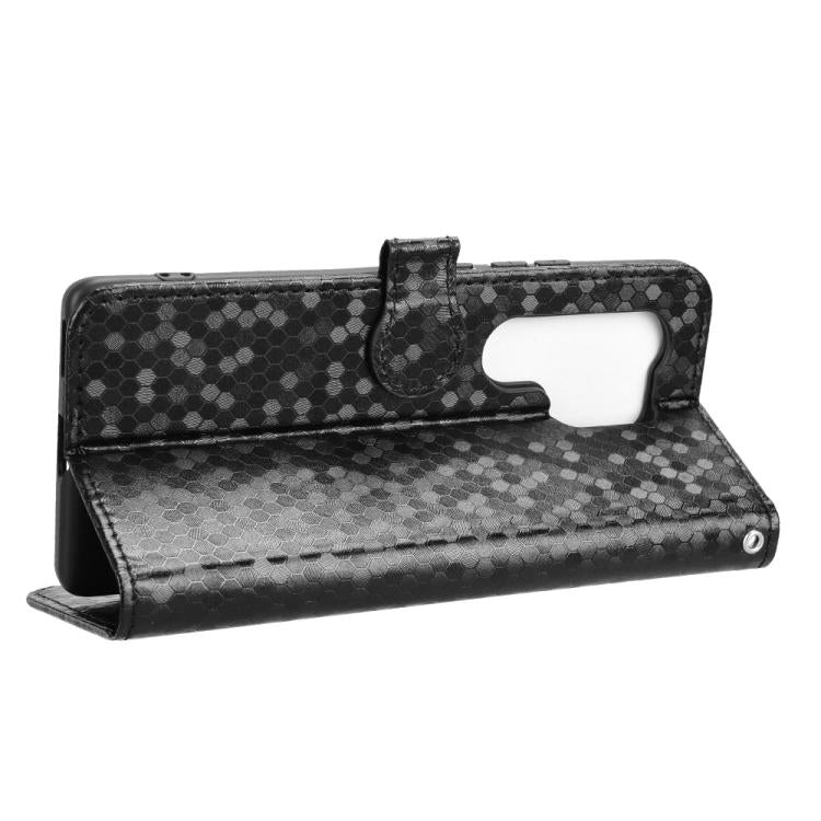 For itel S25 Ultra Honeycomb Dot Texture Leather Phone Case