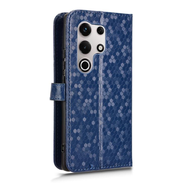 For itel S25 Ultra Honeycomb Dot Texture Leather Phone Case