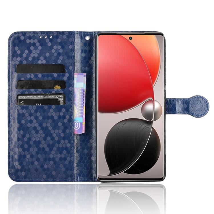 For itel S25 Ultra Honeycomb Dot Texture Leather Phone Case