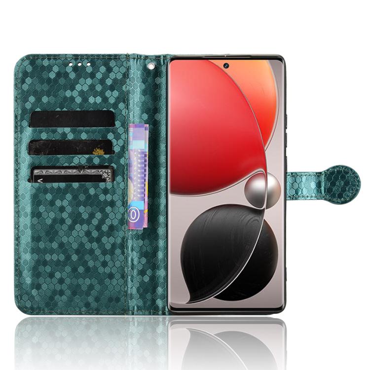 For itel S25 Ultra Honeycomb Dot Texture Leather Phone Case