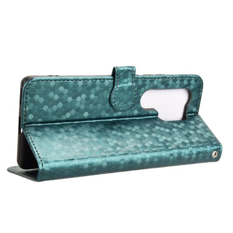 For itel S25 Ultra Honeycomb Dot Texture Leather Phone Case