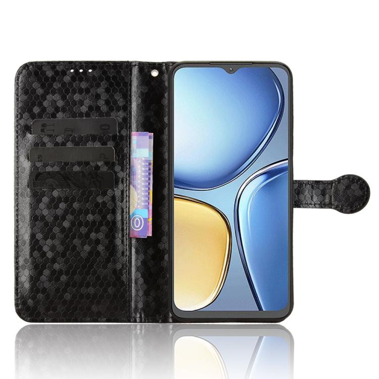 For itel A90 Honeycomb Dot Texture Leather Phone Case