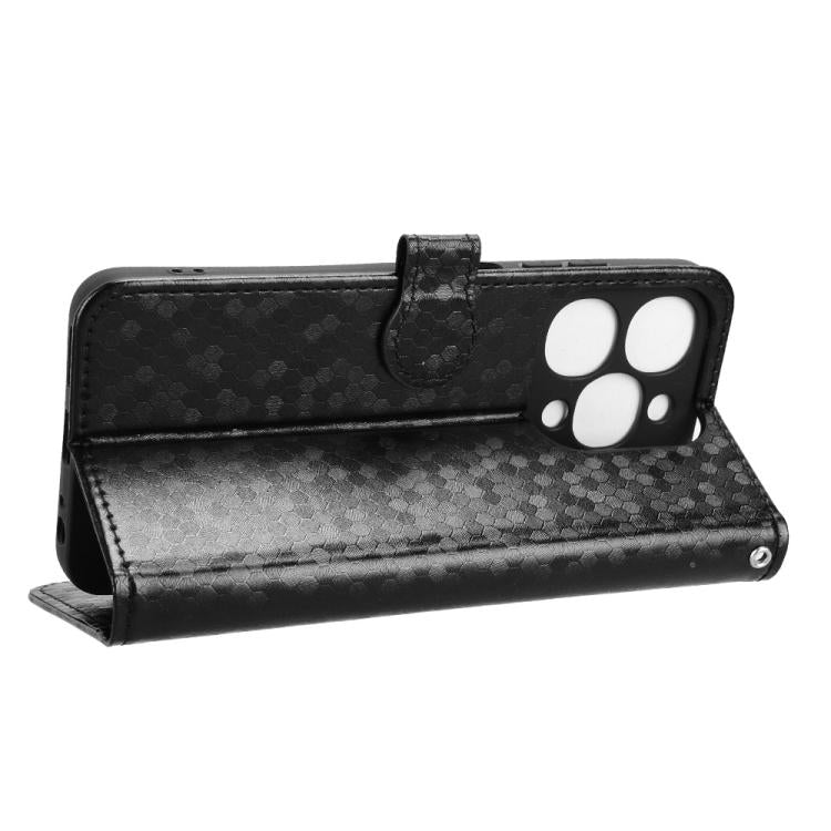 For itel A90 Honeycomb Dot Texture Leather Phone Case