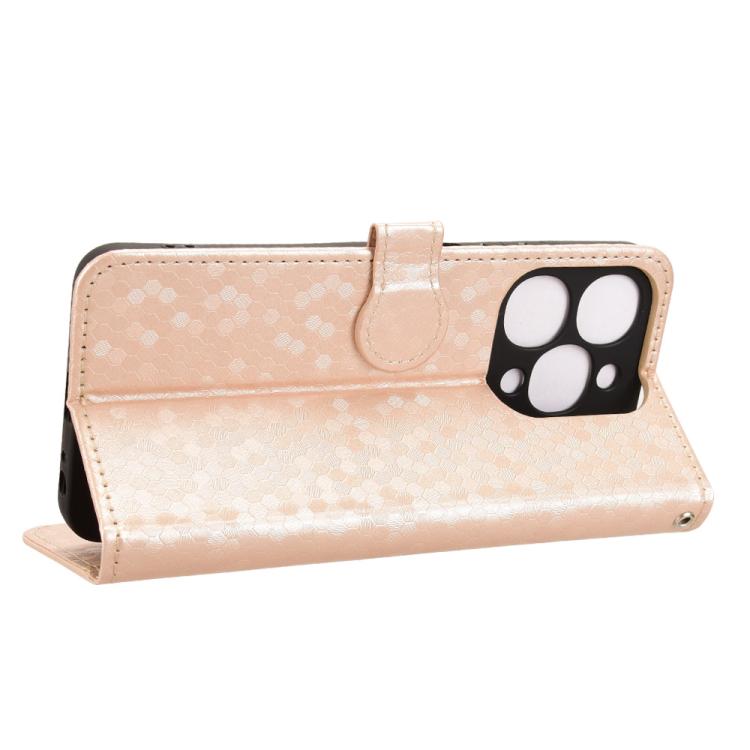 For itel A90 Honeycomb Dot Texture Leather Phone Case