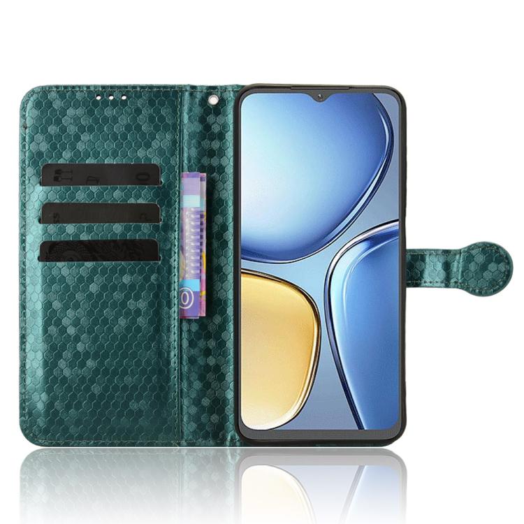 For itel A90 Honeycomb Dot Texture Leather Phone Case