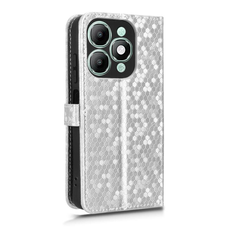 For itel A90 Honeycomb Dot Texture Leather Phone Case