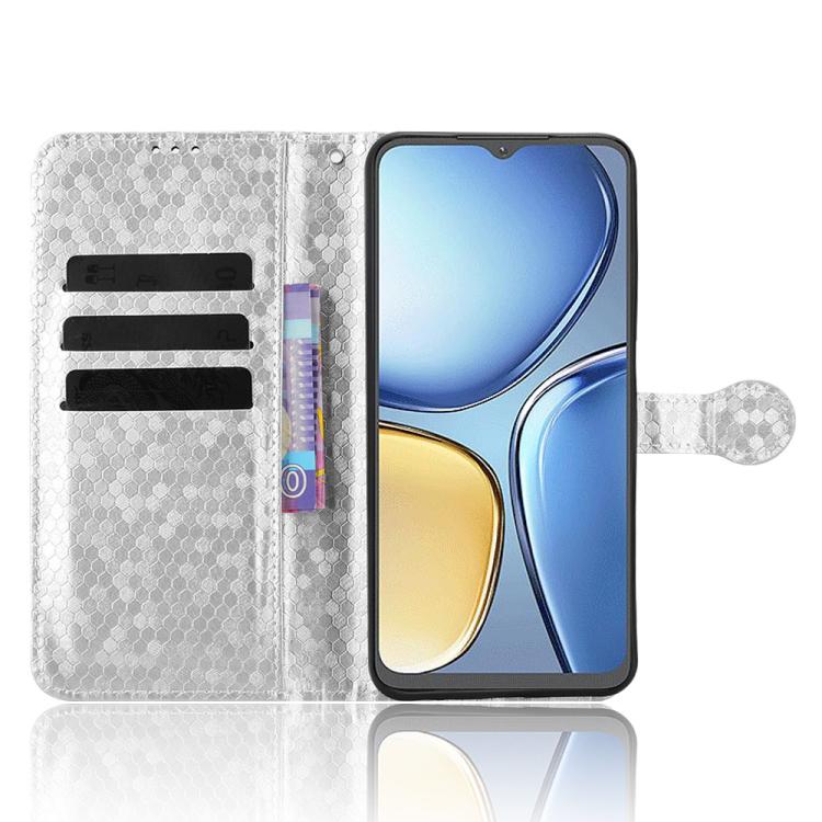 For itel A90 Honeycomb Dot Texture Leather Phone Case