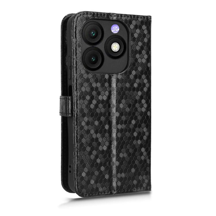 For itel Zeno 10 Honeycomb Dot Texture Leather Phone Case