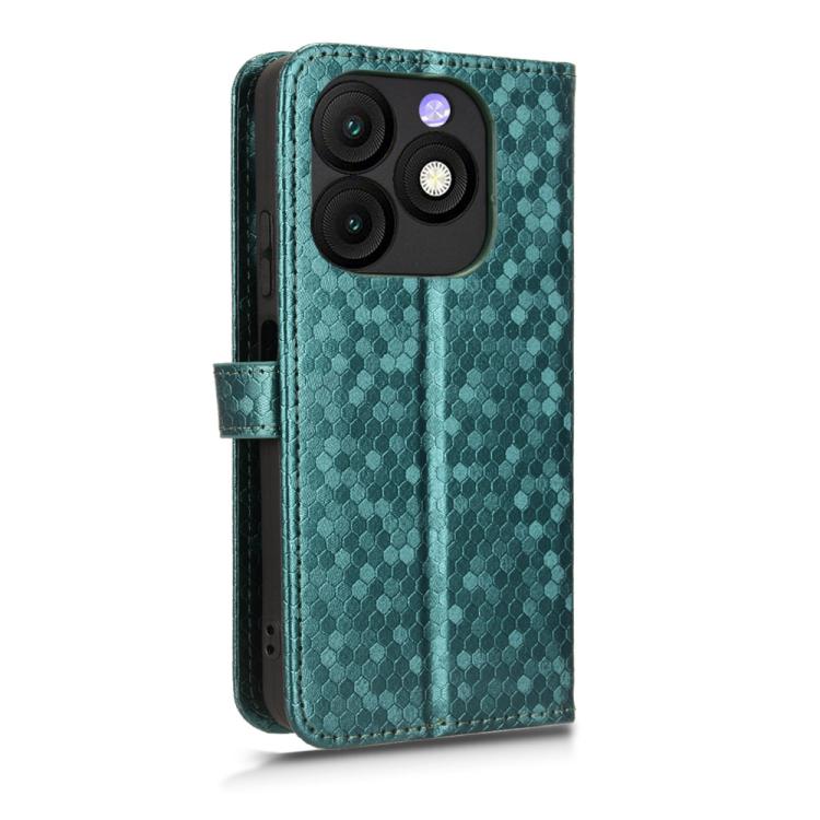 For itel Zeno 10 Honeycomb Dot Texture Leather Phone Case