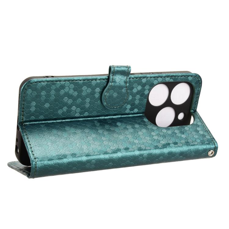 For itel Zeno 10 Honeycomb Dot Texture Leather Phone Case