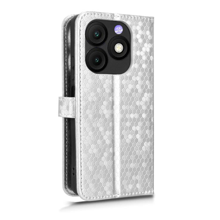 For itel Zeno 10 Honeycomb Dot Texture Leather Phone Case