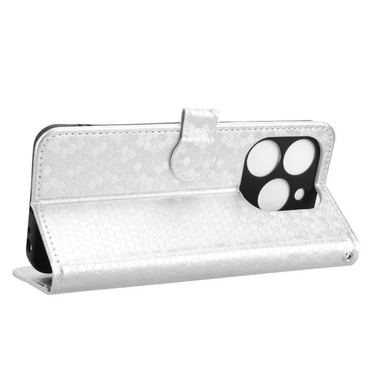 For itel Zeno 10 Honeycomb Dot Texture Leather Phone Case