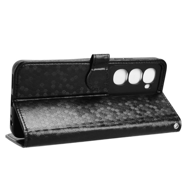 For itel City 100 Honeycomb Dot Texture Leather Phone Case