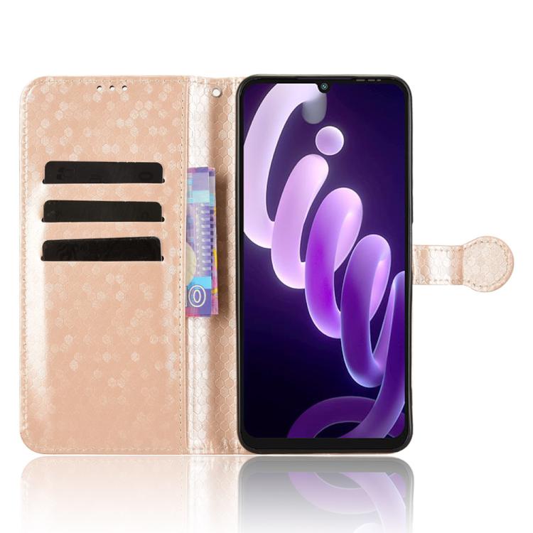 For itel City 100 Honeycomb Dot Texture Leather Phone Case