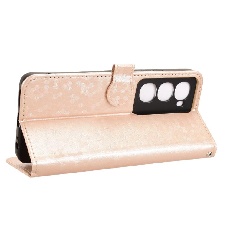 For itel City 100 Honeycomb Dot Texture Leather Phone Case