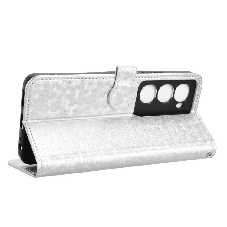 For itel City 100 Honeycomb Dot Texture Leather Phone Case