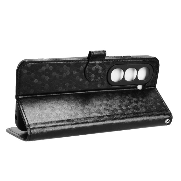 For itel A95 5G Honeycomb Dot Texture Leather Phone Case