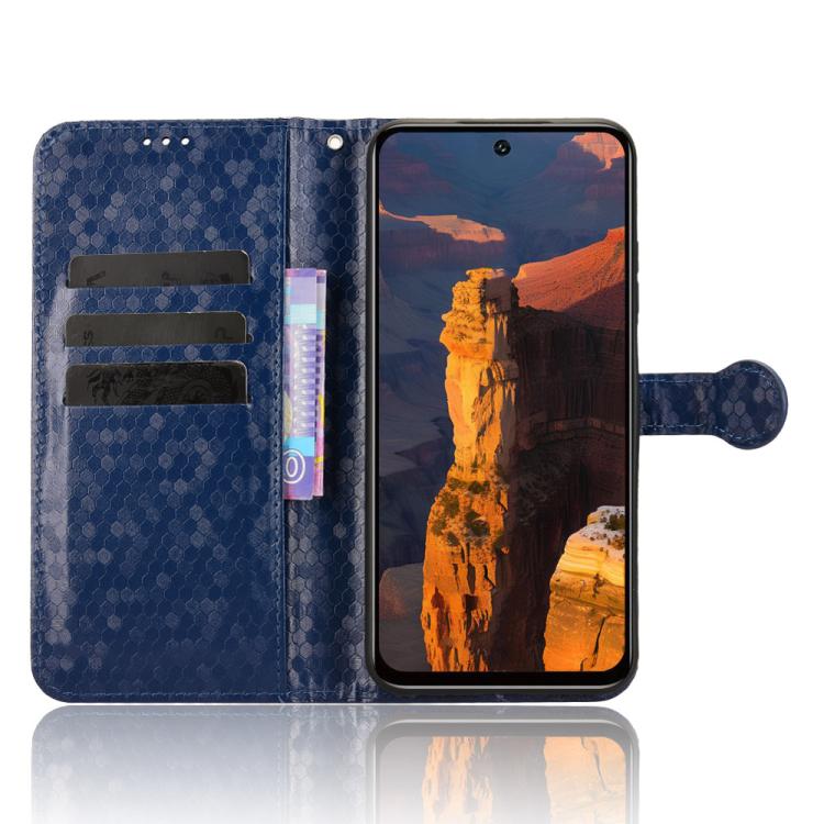 For itel A95 5G Honeycomb Dot Texture Leather Phone Case