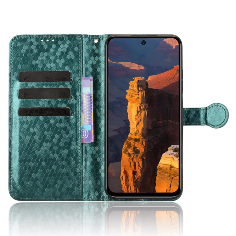 For itel A95 5G Honeycomb Dot Texture Leather Phone Case
