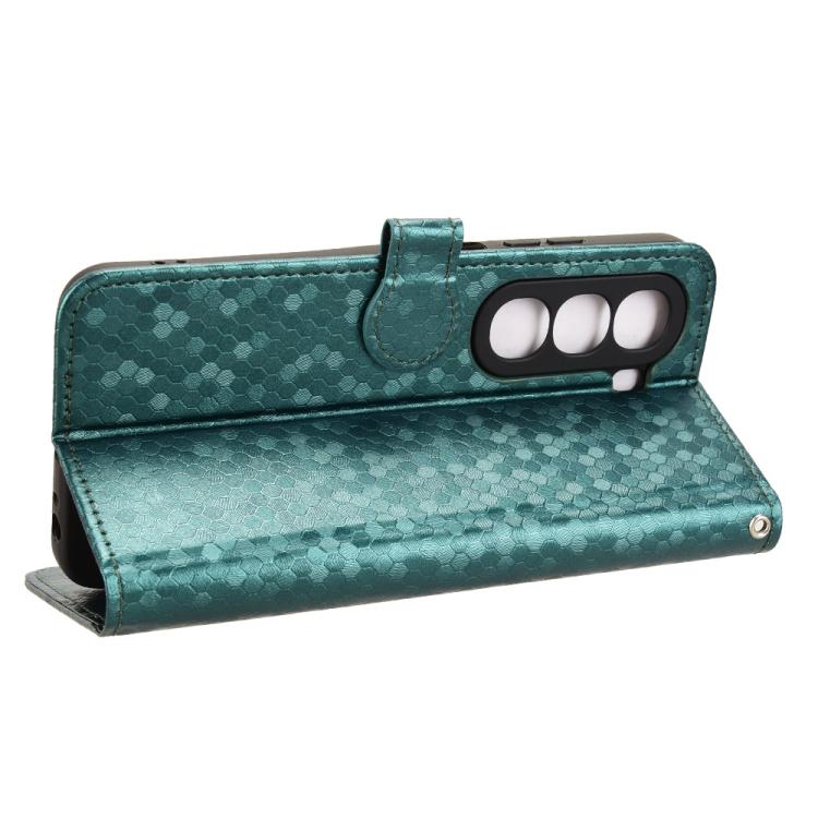 For itel A95 5G Honeycomb Dot Texture Leather Phone Case