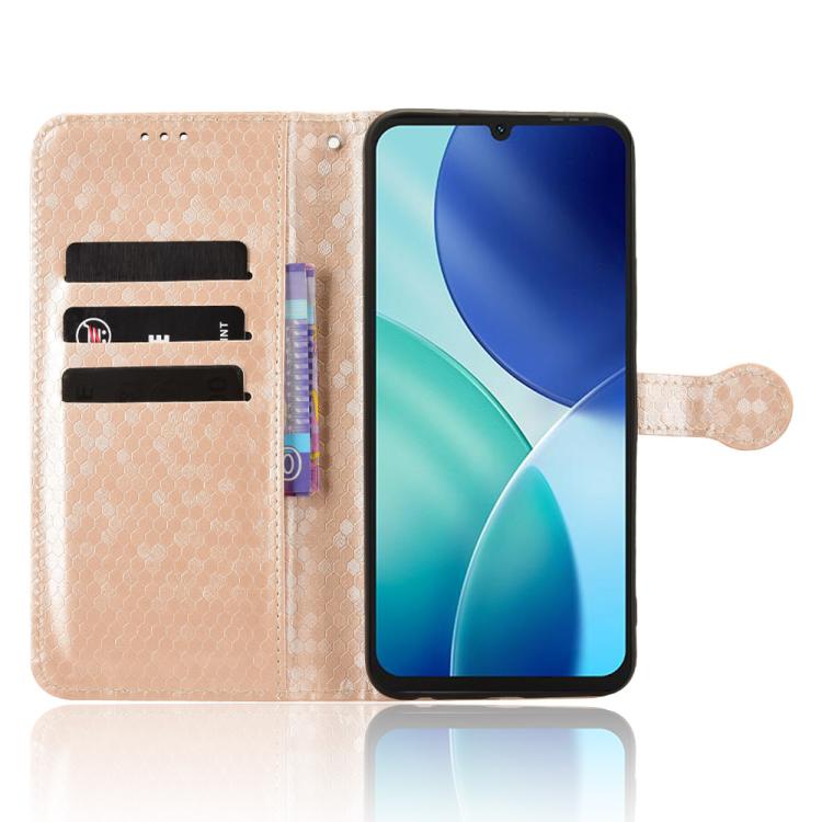 For itel A100 4G Honeycomb Dot Texture Leather Phone Case