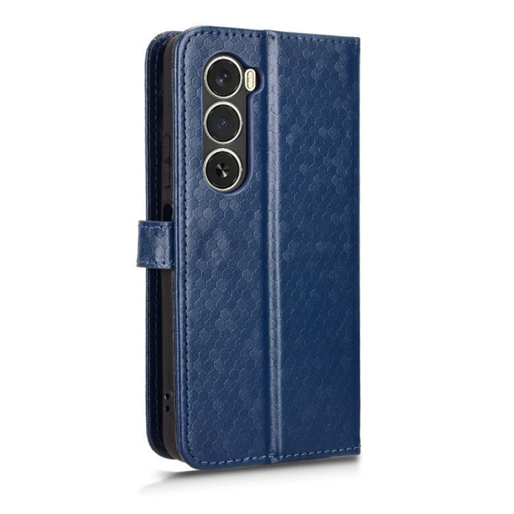 For itel A100 4G Honeycomb Dot Texture Leather Phone Case