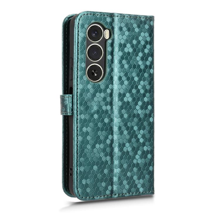 For itel A100 4G Honeycomb Dot Texture Leather Phone Case